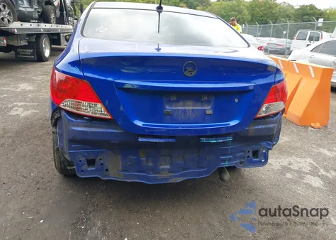 2014 Hyundai Accent Gls из США, поврежденный, VIN KMHCT4AE0EU720254